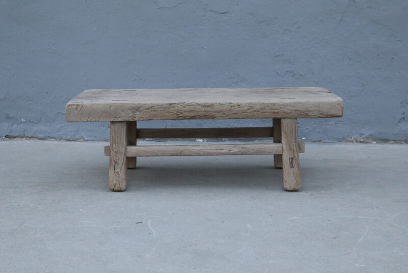 Elm wooden coffee table