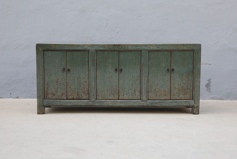 Dressoir hoogglans blauw
