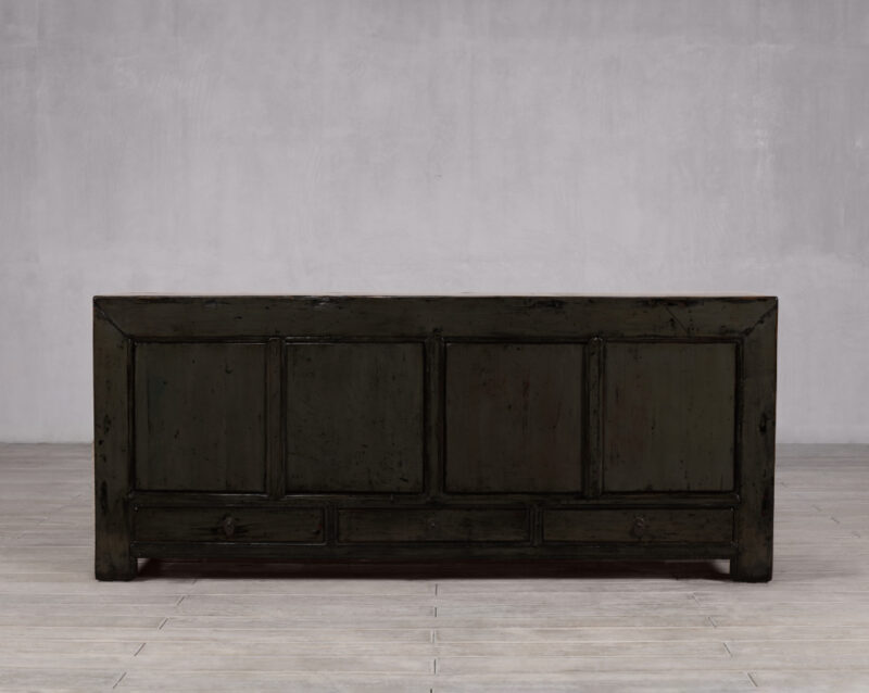 Hoogglans groen dressoir