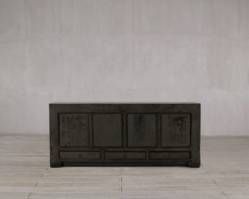 High gloss green sideboard