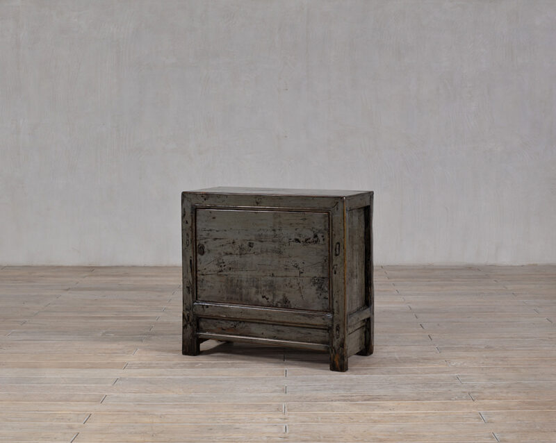 Hoogglans groen dressoir 1 deur
