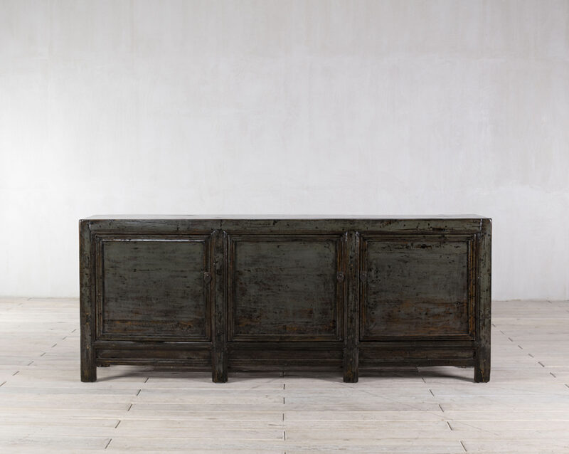High gloss green sideboard