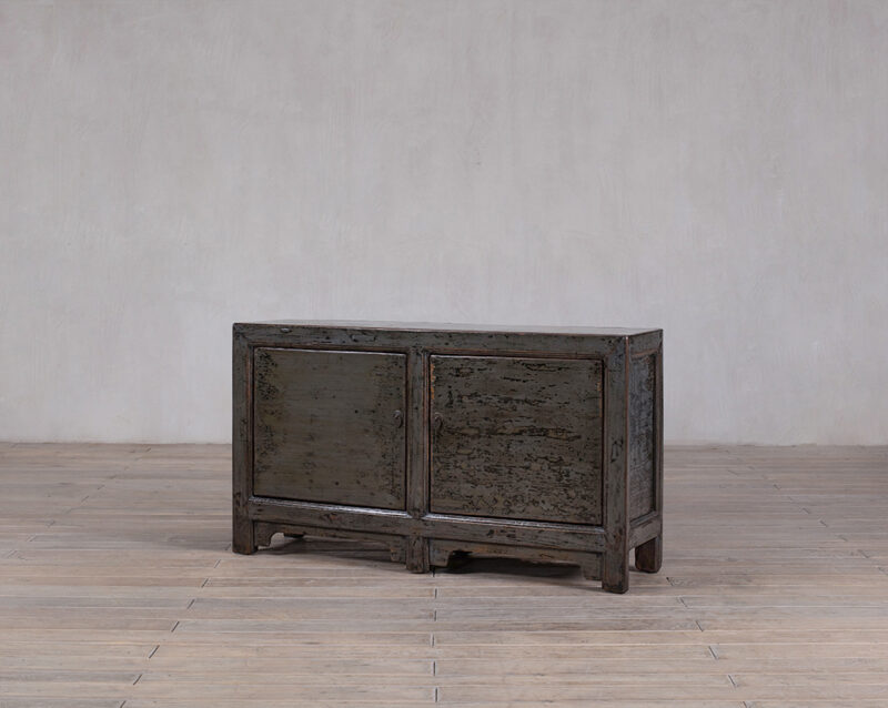 High gloss green sideboard 2 doors