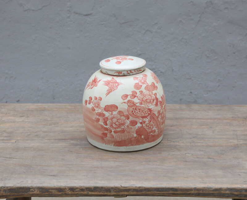 Tobacco jar pink