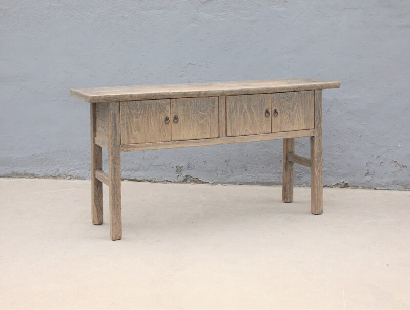 Wandtafel naturel 4 deuren