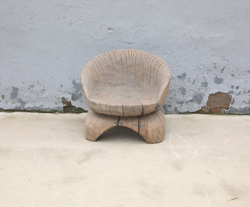 Houten stoel