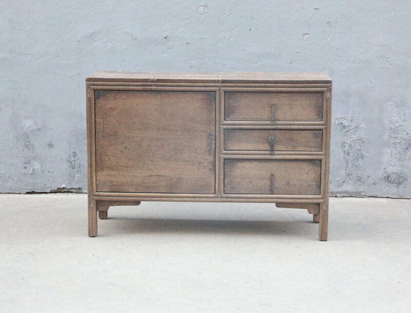Vintage walnoot dressoir