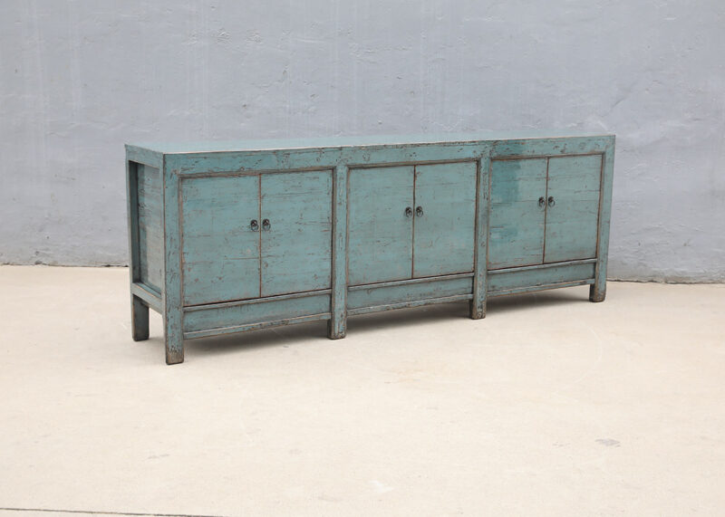 Sideboard 6 doors XL blue