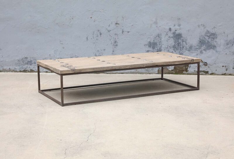 Coffee table vintage door