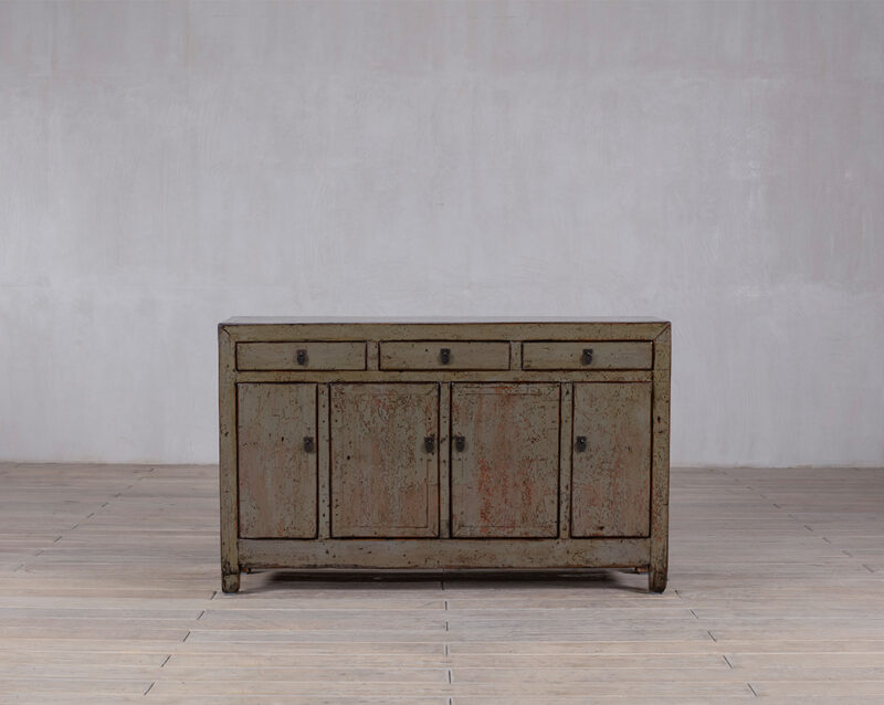 Vintage green sideboard