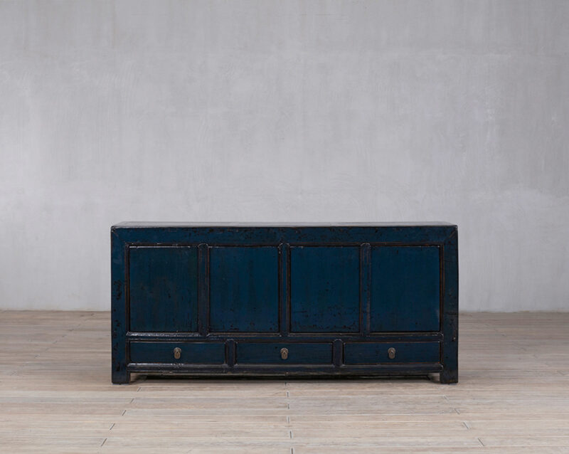 Vintage dressoir blauw