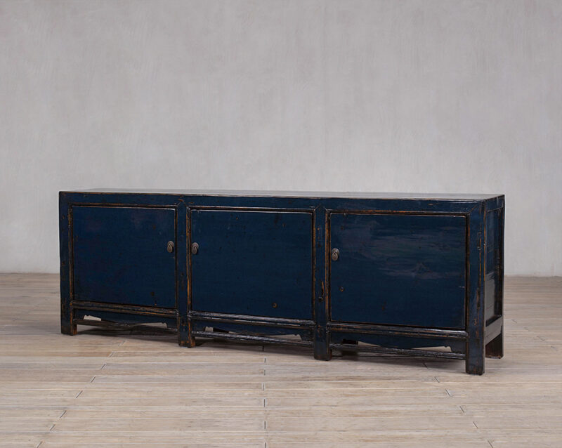 Vintage dressoir blauw