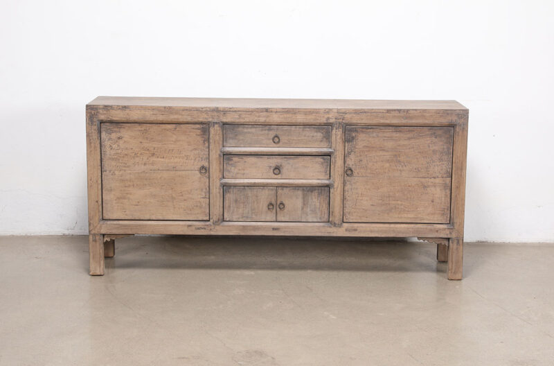 Vintage walnoten dressoir