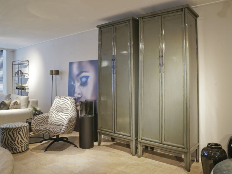 Cabinet Babs 88 ORIENTAL Lacquer Groen