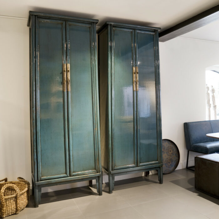 Cabinet Babs 88 ORIENTAL Lacquer Petrol