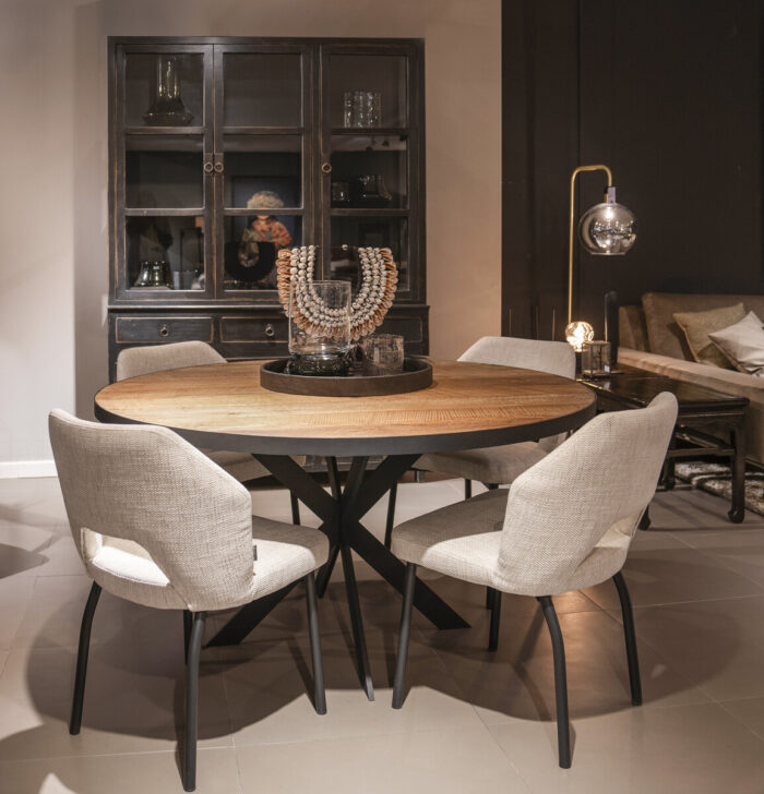 STEEL Ronde Diner Tafel