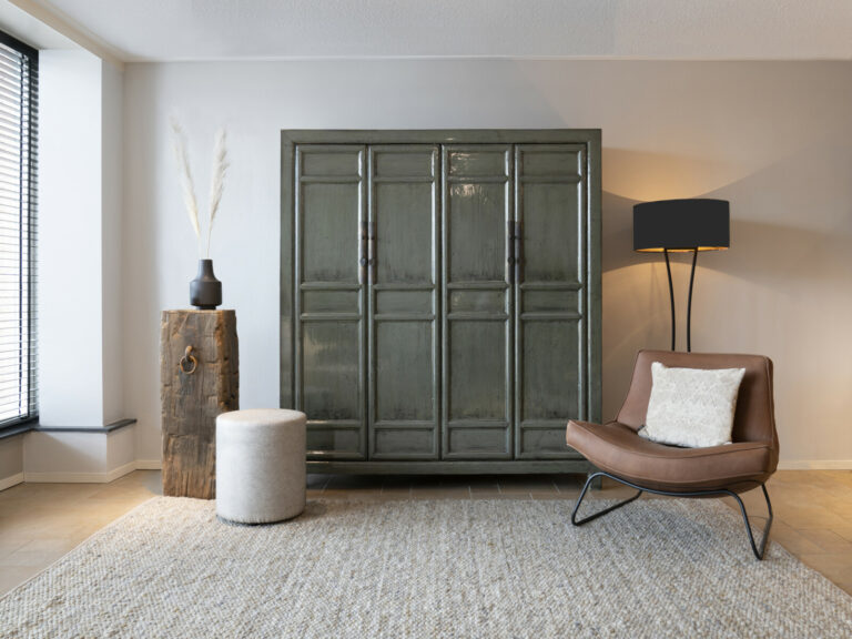 Cabinet Gijs 180 ORIENTAL Lacquer Donkergroen