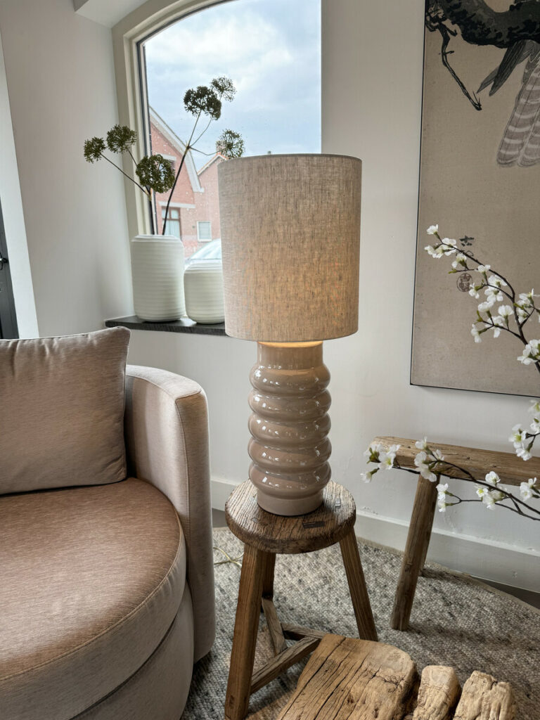 Tafellamp Dot Medium Beige