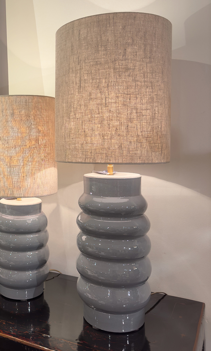 Tafellamp Dot Medium Blue-grey