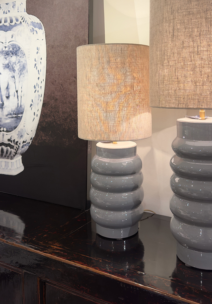 Tafellamp Dot Small Blue-grey