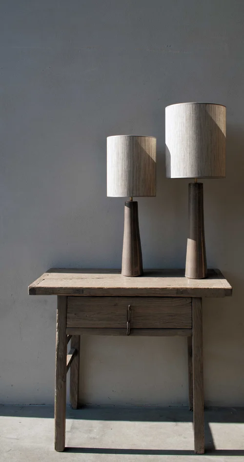 Tafellamp Fleur Brown