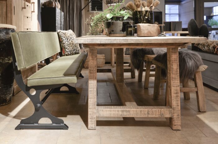 Eetkamerbank Station