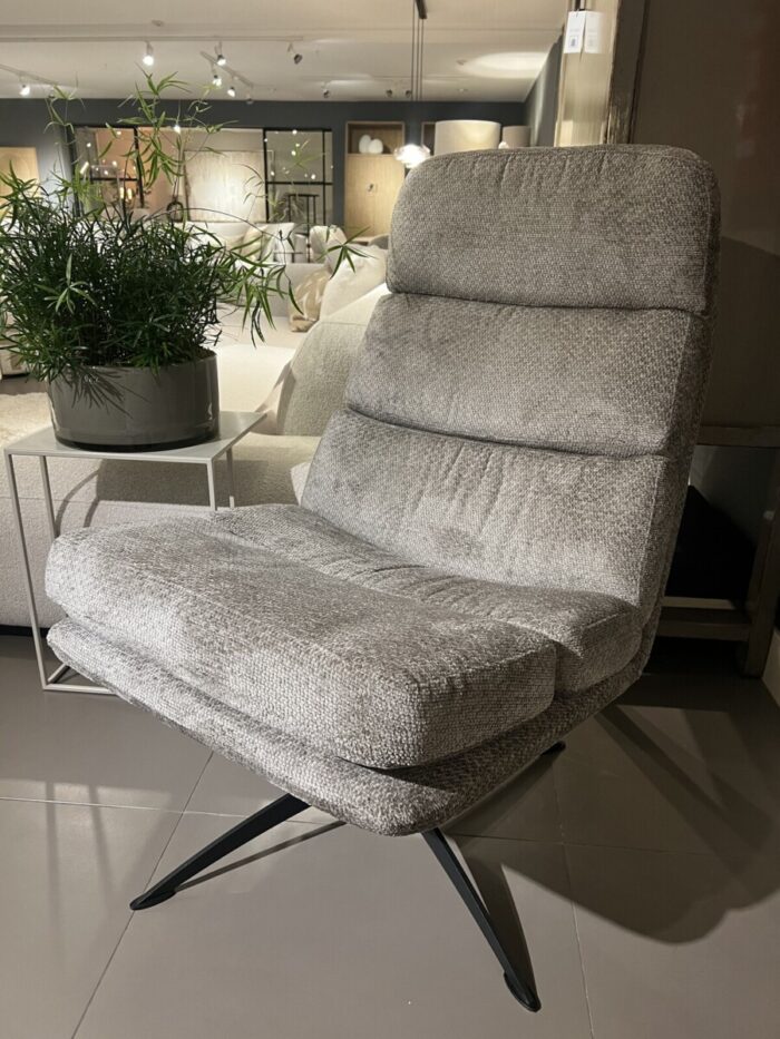 Draaifauteuil Sven in stof