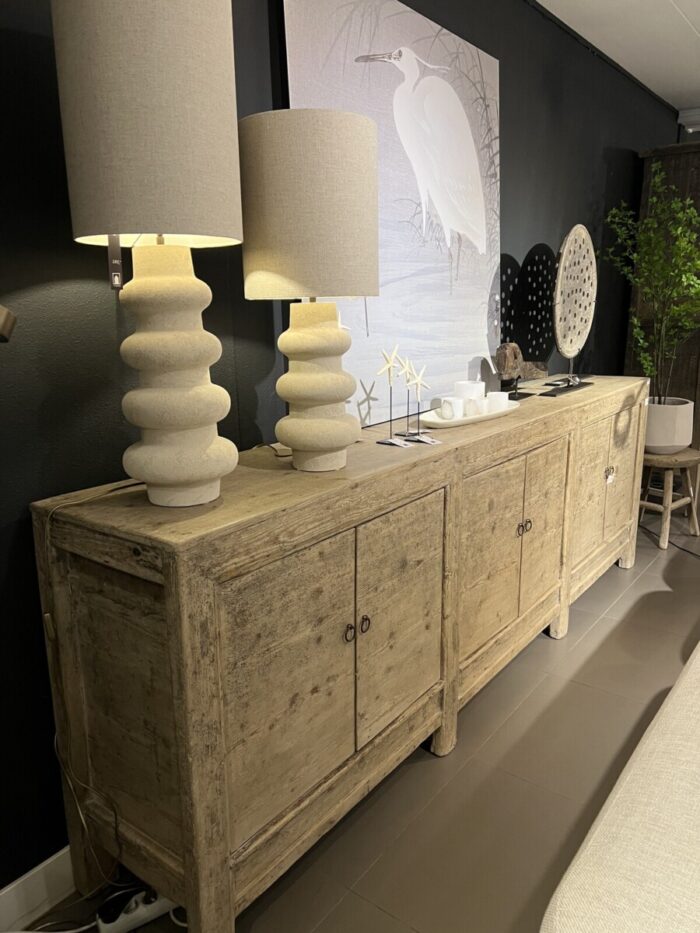 Dressoir Classic Natural Olmenhout 6-deurs