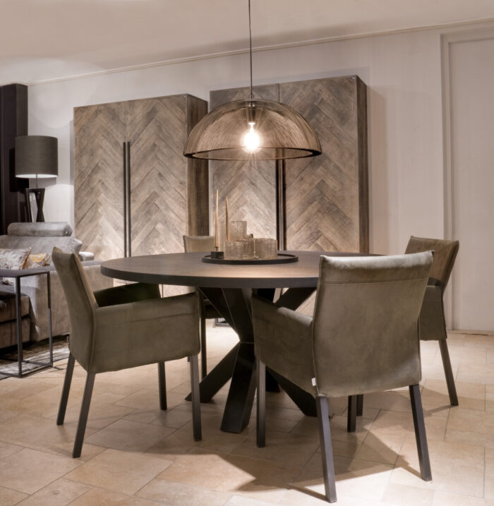 Hanglamp Dome Metallic Brown