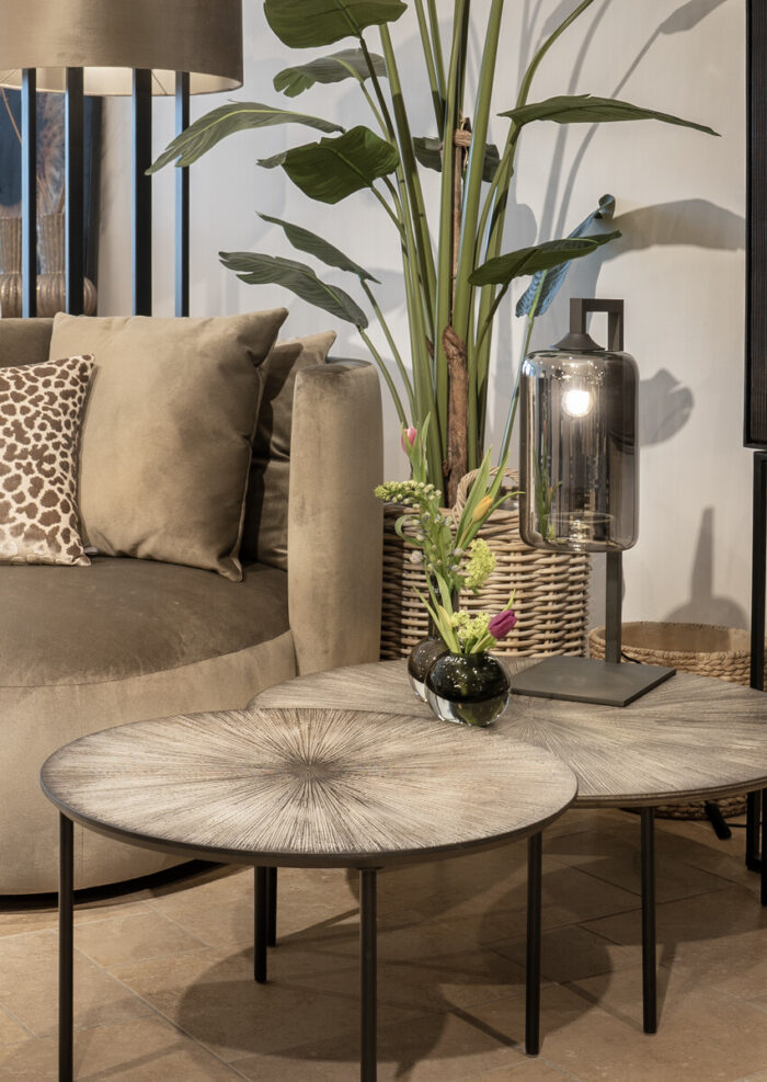 Ronde Bijzettafels Multimoon Texture Radius