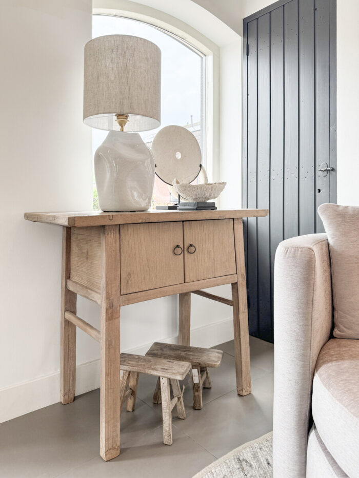 Wandtafel Olmenhout Met Deurtjes