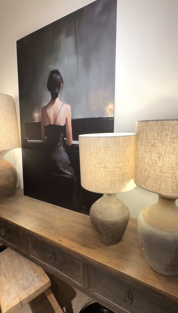 Kunstwerk Piano Girl