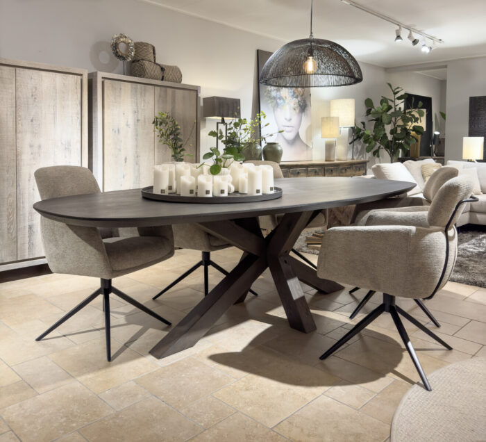 Eetkamertafel Deens Ovaal