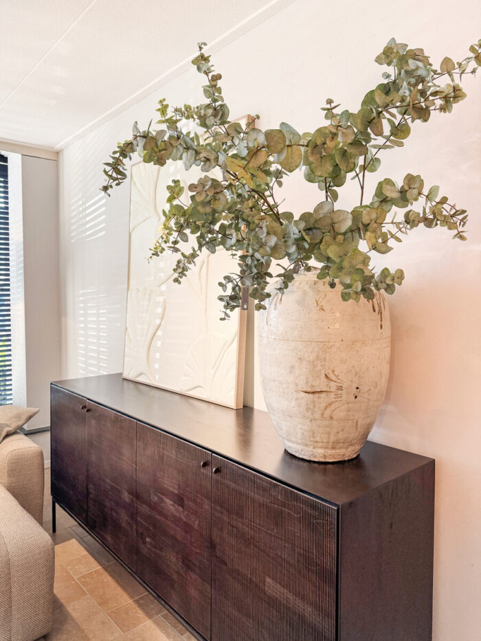 Kruik Met Primitieve Tekeningen