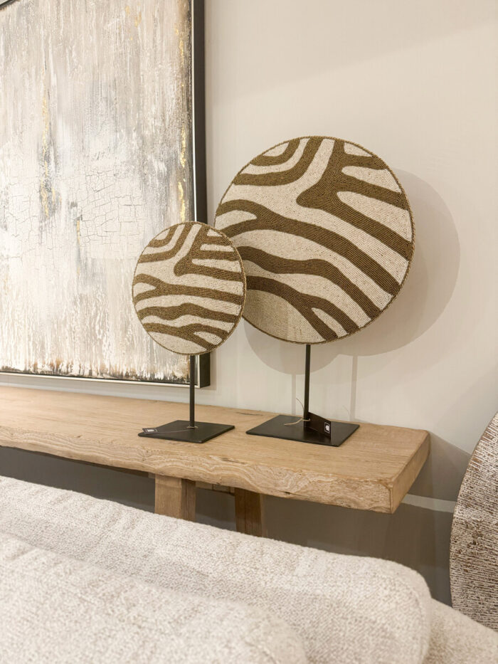 Kralen decoratie op standaard 'Ambon'