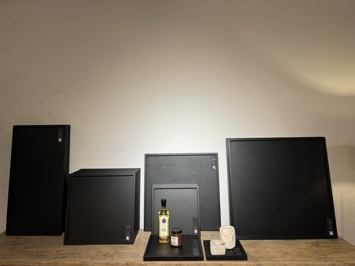 Trays Zwart Eiken 50% Korting